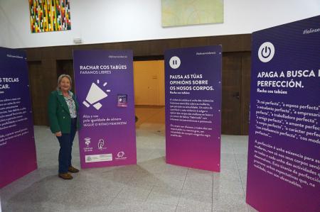 Imaxe: A EXPOSICIÓN ITINERANTE “RACHA COS TABÚS” PÓDESE VISITAR NO SALÓN TEATRO DO AUDITORIO ATA FINAIS DE MES