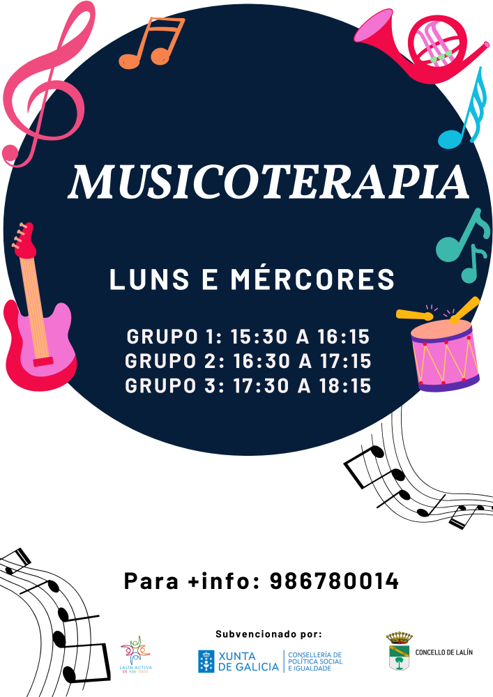 Imagen O VINDEIRO LUNS DÁ COMEZO NO ARENA A ACTIVIDADE DE MUSICOTERAPIA CON TRES GRUPOS DE 22 PERSOAS CADA UN PARA O CURSO 2024-2025